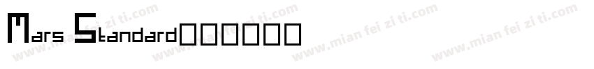 Mars Standard字体转换